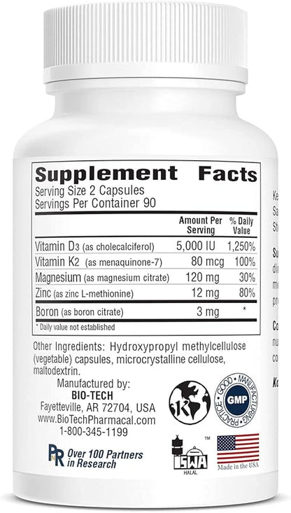 Bio-Tech Pharmacal D3 Plus (180 Count)