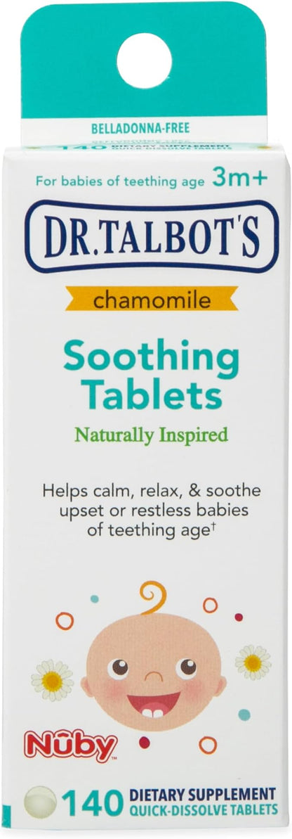 Dr. Talbot's Chamomile Soothing Tablets, Quick Dissolve, 140 Count