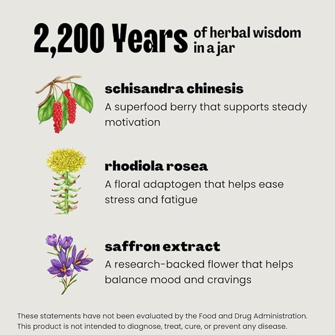 Ares Flow State - Focus, Mood & Stress Relief - Natural Dopamine, Serotonin, Cortisol Supplements for Women and Men with Schisandra Organic, Rhodiola Rosea, Saffron Extract - 60 Capsules