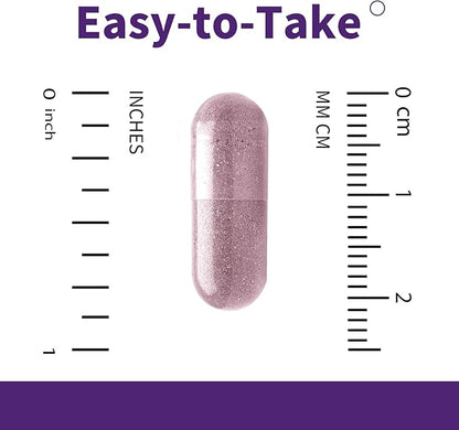 Grape Seed Extract Capsules - 400mg Grape Seed Extract Organic Supplements with Vitamin C, Resveratrol, Quercetin, CoQ10 & Hyaluronic Acid for Women & Men - 120 Capsules, 60 Days Supply