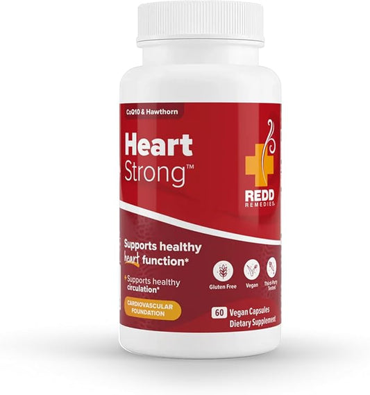 Redd Remedies, Heart Strong, Supports Cardiovascular Health, 60 Tablets