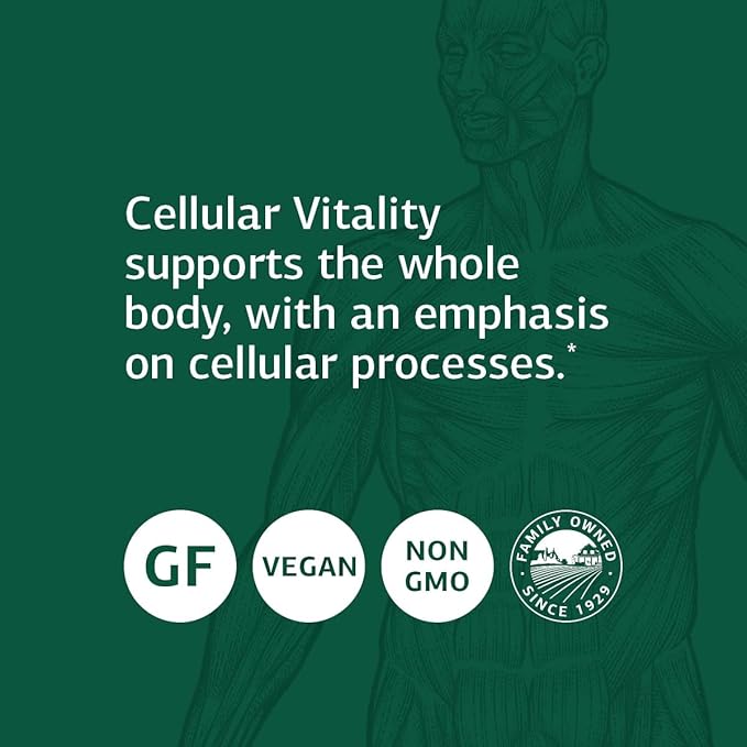 Standard Process Inc. B Vitality with CoQ10 - Supports Cellular Processes with Thiamine,Biotin,CoQ10, Vitamin B12,Riboflavin, Niacin,Vitamin B6,Folic Acid,Pantothenic Acid,Ginseng - 90 Capsules