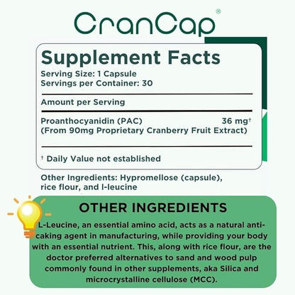 Cranberry Pills - Urinary Tract Health Cranberry Supplement - 36mg of Potent PACs - Non GMO, Vegan, Gluten Free - by Heale - 120 Capsules