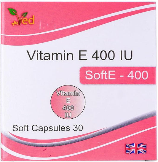Ved Vitamin-E 400 IU SOFTGEL Capsule (15X2)