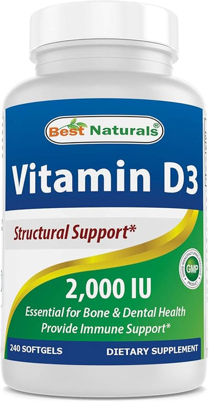 Magnesium Oxide 500 mg & Vitamin D3 2000 IU