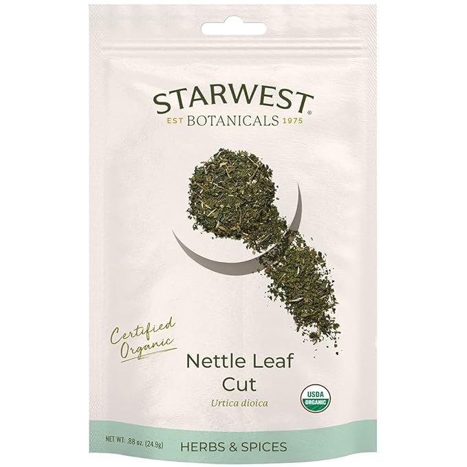 Starwest Botanicals Nettle Leaf Cut Organic Eco-Friendly (.49 oz)