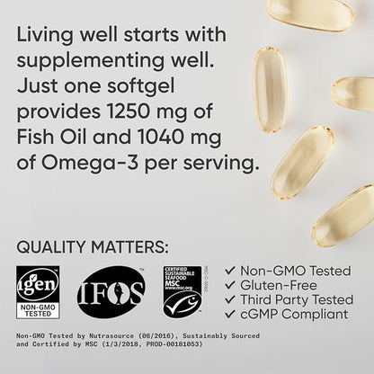 Sports Research Triple Strength Omega 3 Fish Oil, Antarctic Krill Oil + Phospholipids, Choline & Astaxanthin Mini-Softgels, Keto Plus ACV 500mg of Apple Cider Vinegar & 1500mg goBHB Exogenous Ketones
