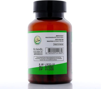 Dr. Herbalist Licorice Root Extract 250mg | 60 Capsules | 10:1 Glycyrrhiza Glabra Extract | Supports Overall Well-Being