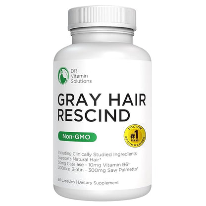 Gray Hair Rescind and Thermogenic Fat Burner Bundle - 60 Caps Each