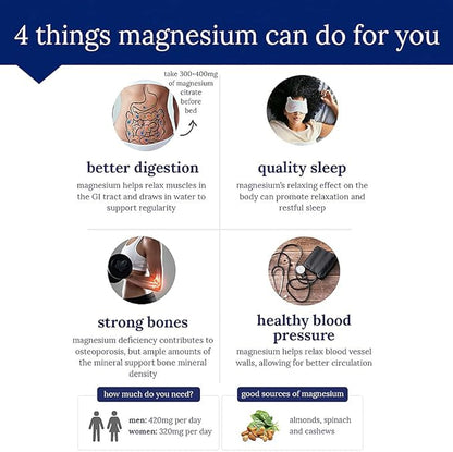 Natural Vitality Calm, Magnesium Citrate Supplement, Anti-Stress Drink Mix Powder, Unflavored - 8 Ounce (Packaging May Vary)