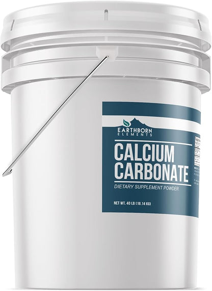 Calcium Carbonate Powder (5 Gallon), Limestone Powder, Toothpaste Additive