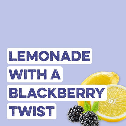 Clean Simple Eats BlackBerry Lemonade Super Collagen, Grass-Fed, Hydrolyzed Types I, II, & III Collagen, 30 Servings