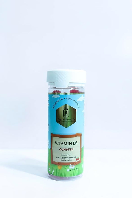 Vitamin D3 Pectin Gummies: Sunshine in Every Bite with 125mcg of Vitamin D3, 625% of Daily Intake (60 Count)