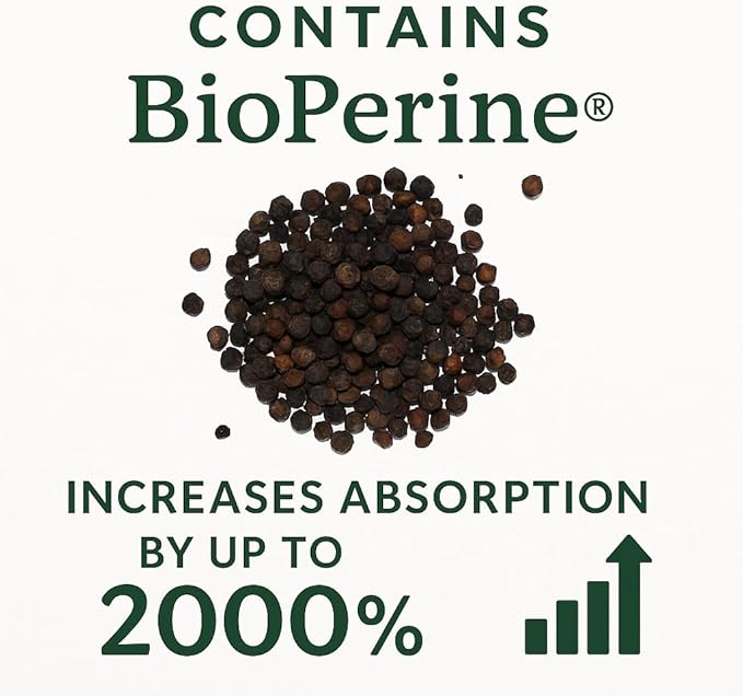 Me First Living Turmeric Curcumin 1000 mg 95% Curcuminoids, Bioperine 10 mg, 19x More Potent Than Others, Increased Absorption, Non-GMO, Organic Turmeric, Vegan, Gluten Free, 60 Capsules