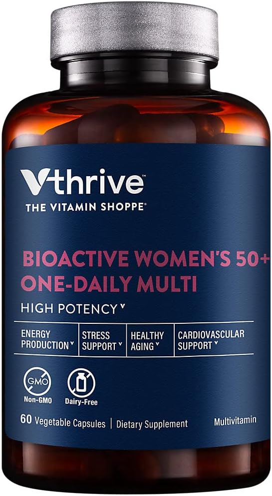 Bioactive Women's 50+ Multivitamin - One-Daily Multi (60 Vegetarian Capsules)