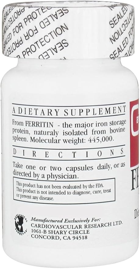 Ecological Formulas_Cardio Research Ferritin 60c