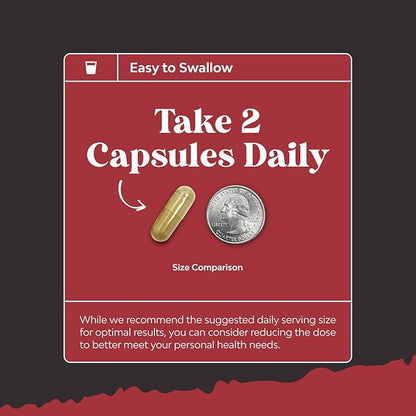 Horny Goat Weed for Men Enhancement - Extra Strength Male Enhancing Supplement with Black Maca Root, Tongkat Ali, Saw Palmetto & Panax Ginseng Extract for Stamina & Energy - 60 Capsules