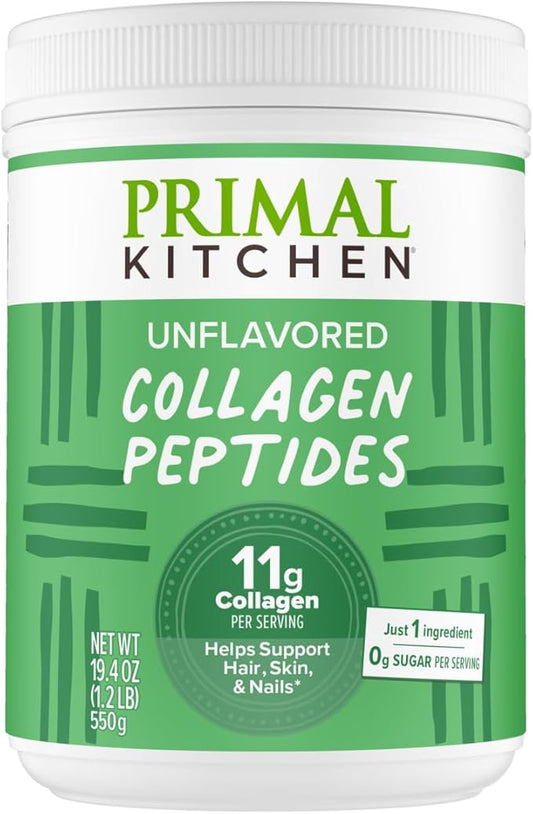Primal Kitchen Collagen Peptides, Unflavored Collagen Powder, 1.2 Pounds