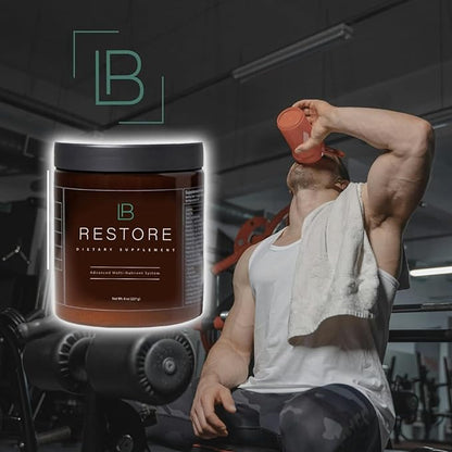 Restore Advanced Multi-Nutrient System Pure Powder Formula - 30 Day Balance Supplement - Contains Powerful Antioxidants, Minerals, Essential Amino & Fatty Acids