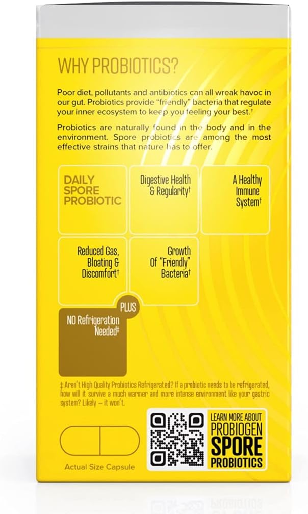 Daily Digestive Balance Probiotic, Digestive Supplement, 30 Count Capsules (681816)