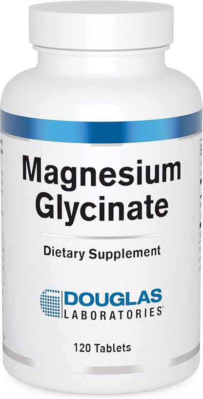 Douglas Laboratories - Magnesium Glycinate - Supports Normal Heart Function and Bone Formation - 120 Tablets