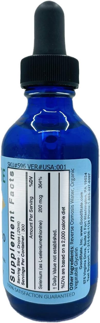 Good State Liquid Ionic Selenium 200, 596, 2 fl oz, 1 Count