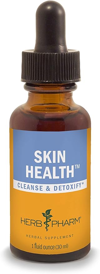 Herb Pharm Skin Health Liquid Herbal Formula for Healthy Skin, 1 Fl Oz
