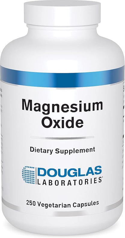 Douglas Laboratories Magnesium Oxide | Supports Normal Heart Function and Bone Formation* | 250 Capsules