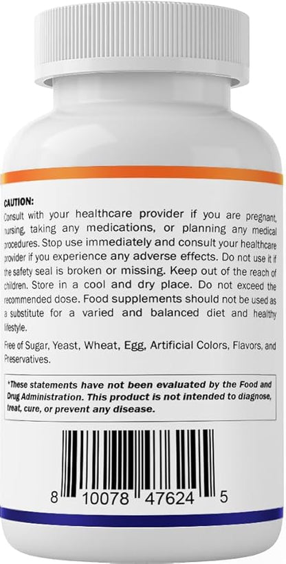 Vitamatic Vitamin D3 K2 Supplements with 10,000 IU Vitamin D + 200mcg Vitamin K MK-7, 120 Tablets Bone, Heart, Immune, & Calcium Support