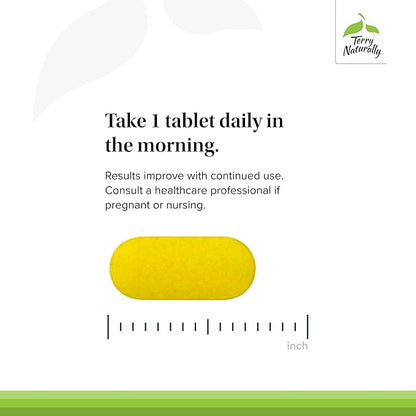 Terry Naturally St. John’s Wort 900 mg - 60 Tablets - Non-GMO, Vegan, Gluten Free - 60 Servings