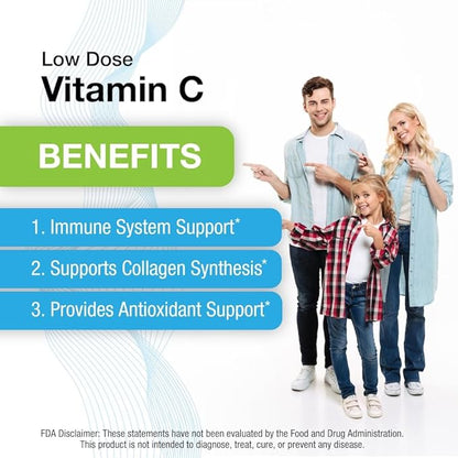 Puregen Labs Vitamin C 250 MG Supports a Healthy Immune System & Antioxidant Protection | Non-GMO | Gluten Free | Made in USA - 200 Tablets