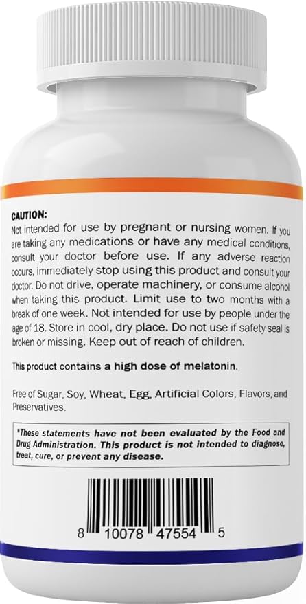 Vitamatic Melatonin 10mg with Valerian Root 4:1 Extract 250 mg 120 Tablets