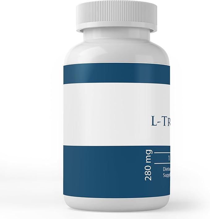 Pure Original Ingredients L-Tryptophan, (100 Capsules) Always Pure, No Additives Or Fillers, Lab Verified