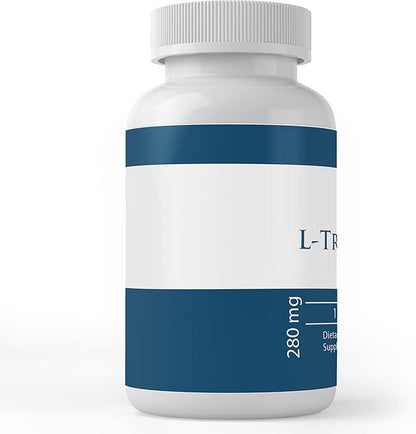 Pure Original Ingredients L-Tryptophan, (100 Capsules) Always Pure, No Additives Or Fillers, Lab Verified