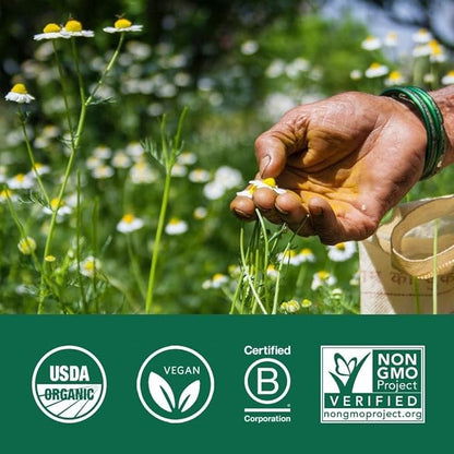 ORGANIC INDIA Neem Leaf Capsules, Herbal Supplement - Supports Skin, Immune, & Liver Health, Detox, Vegan, Gluten-Free, USDA Certified Organic - 180 Capsules