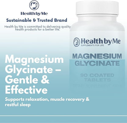 Magnesium Glycinate 400mg (Pack of 2) – High Absorption Magnesium Supplement for Muscle Relaxation & Sleep Support – 90 Gel Capsules, Organic Magnesium for Overall Wellness