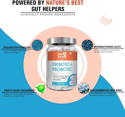 Prebiotic & Probiotic Capsules – 30 Count