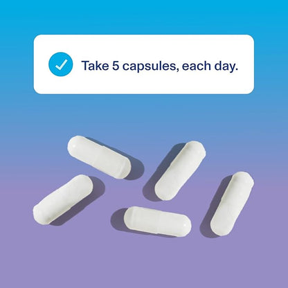 Vital Proteins Collagen Peptides Beauty Edition Capsules, 2.5g of Collagen Per Serving with Biotin and Vitamin C, 30 Servings