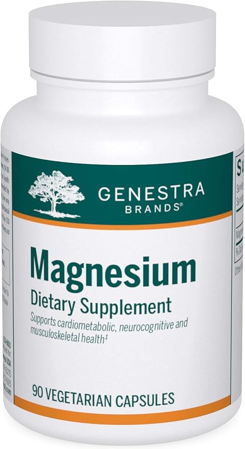 Genestra Brands Magnesium | Magnesium Aspartate Mineral Supplement | 90 Capsules