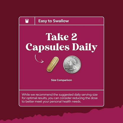 D Mannose with Cranberry Supplement - Potent D Mannose 1000mg Capsules for Kidney Defense Support & Cleanse and Urinary Tract Health for Women & Men - Bladder Health Supplement for Adults - 60 Count