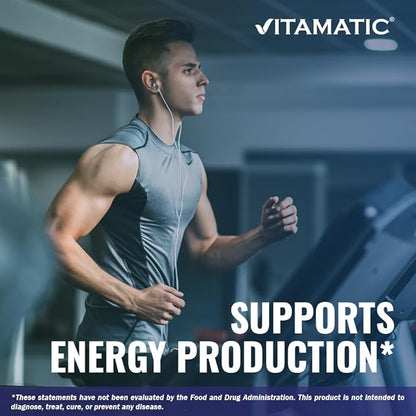Vitamatic Niacinamide 500 mg 240 Tablets - Flush Free Vitamin B3 - Supports Energy Production
