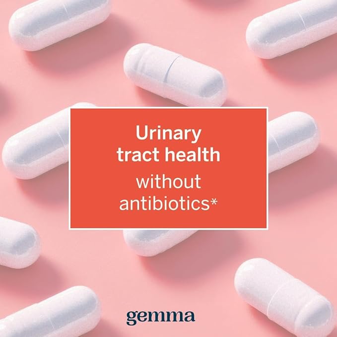 Gemma Stay On Tract Cranberry Supplement - Urinary Tract Support for Women - 36mg of Cranberry PACs and 1,000mg of D-Mannose 60 Count (Pack of 1)