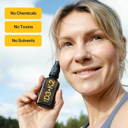 High Strength Liquid Curcumin Oil from Turmeric (Cola 3.2 Fl Oz) and Vitamin D3 K2 Oral Spray (Peppermint 1 Fl Oz) Bundle