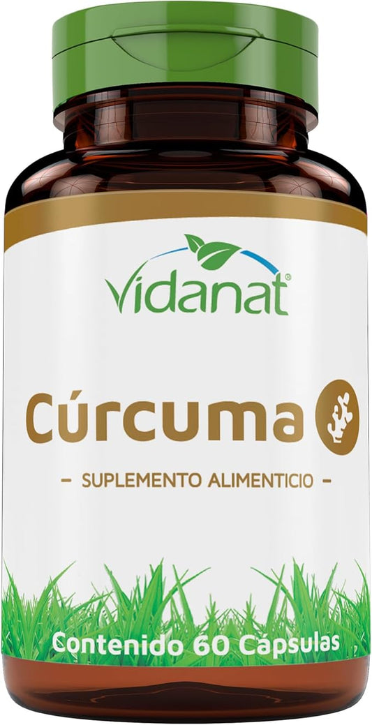 Vidanat Turmeric Curcumin 60 Capsules – Natural Joint Support & Immune Health