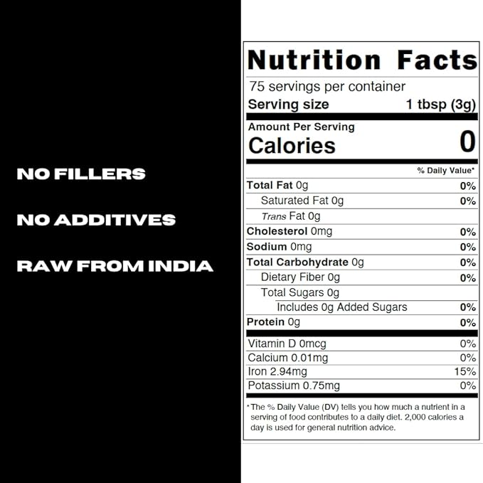 Organic Amla Powder (Indian Gooseberry) | 8.01 oz | USDA Organic & Non-GMO | Raw from India | Healthy Hair & Skin | Recyclable Kraft Bags