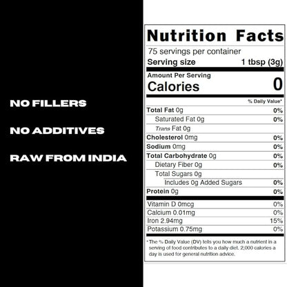 Organic Amla Powder (Indian Gooseberry) | 8.01 oz | USDA Organic & Non-GMO | Raw from India | Healthy Hair & Skin | Recyclable Kraft Bags