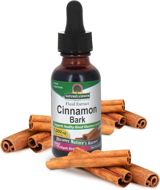 Nature's Answer Cinnamon Bark, 1-Fluid Ounce
