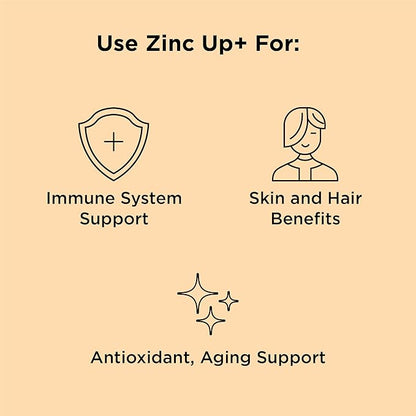 nbpure Zinc Up+ Zinc Liquid Spray with Vitamin C for Kids & Adults, 2 fl oz