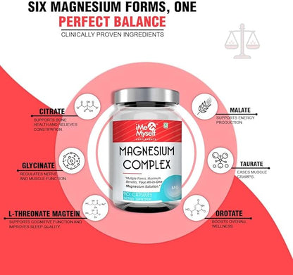 Magnesium Complex – 90 Capsules | All-in-One Magnesium Solution for Multiform Benefits