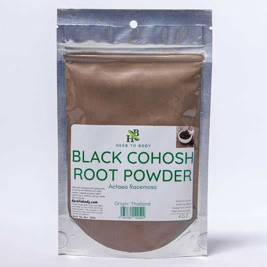 Black Cohosh Root Powder | Actaea Racemosa | Wildcrafted| 4oz